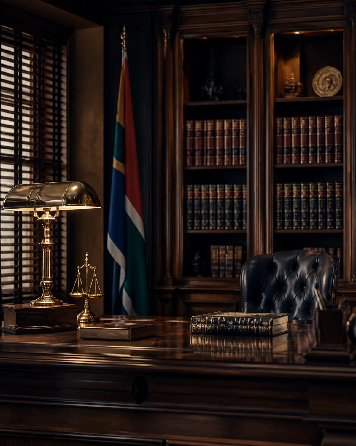 Law office desk